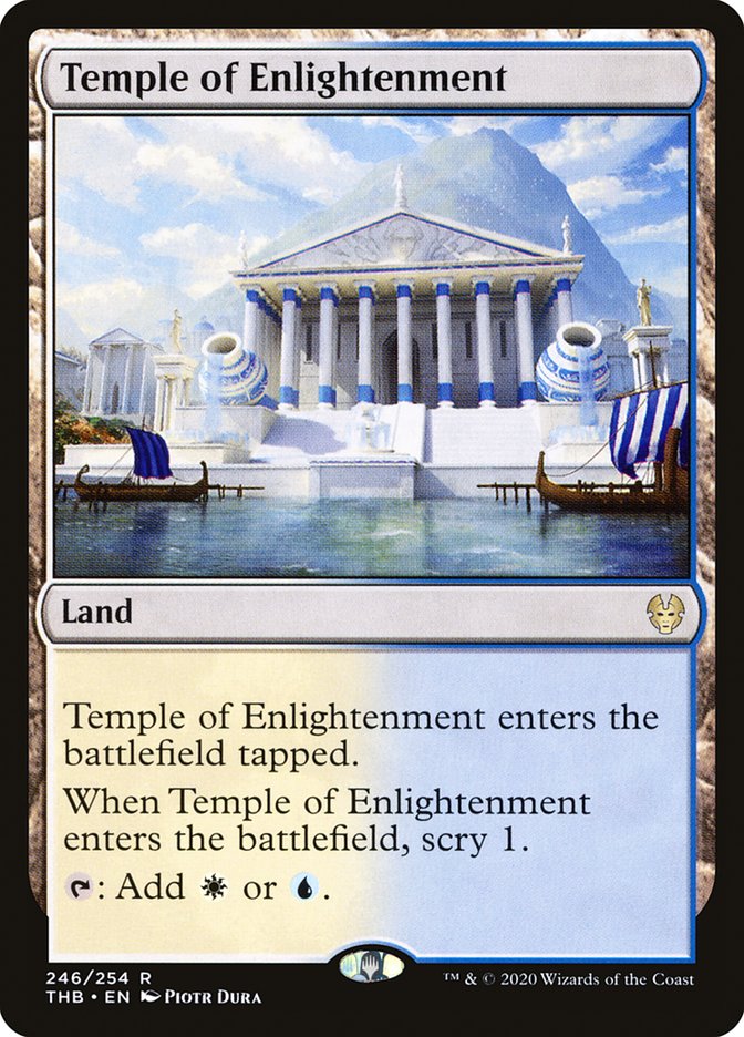 Temple of Enlightenment [Theros Beyond Death] | Card Merchant Takapuna