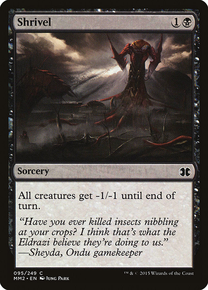 Shrivel [Modern Masters 2015] | Card Merchant Takapuna