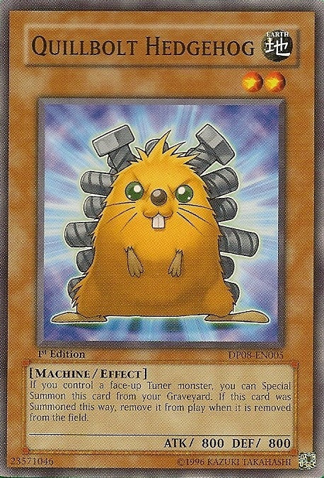 Quillbolt Hedgehog [DP08-EN005] Common | Card Merchant Takapuna