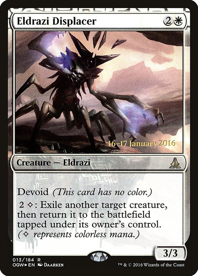 Eldrazi Displacer [Oath of the Gatewatch Prerelease Promos] | Card Merchant Takapuna