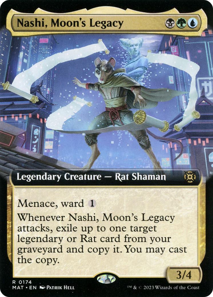 Nashi, Moon's Legacy (Extended Art) [March of the Machine: The Aftermath] | Card Merchant Takapuna