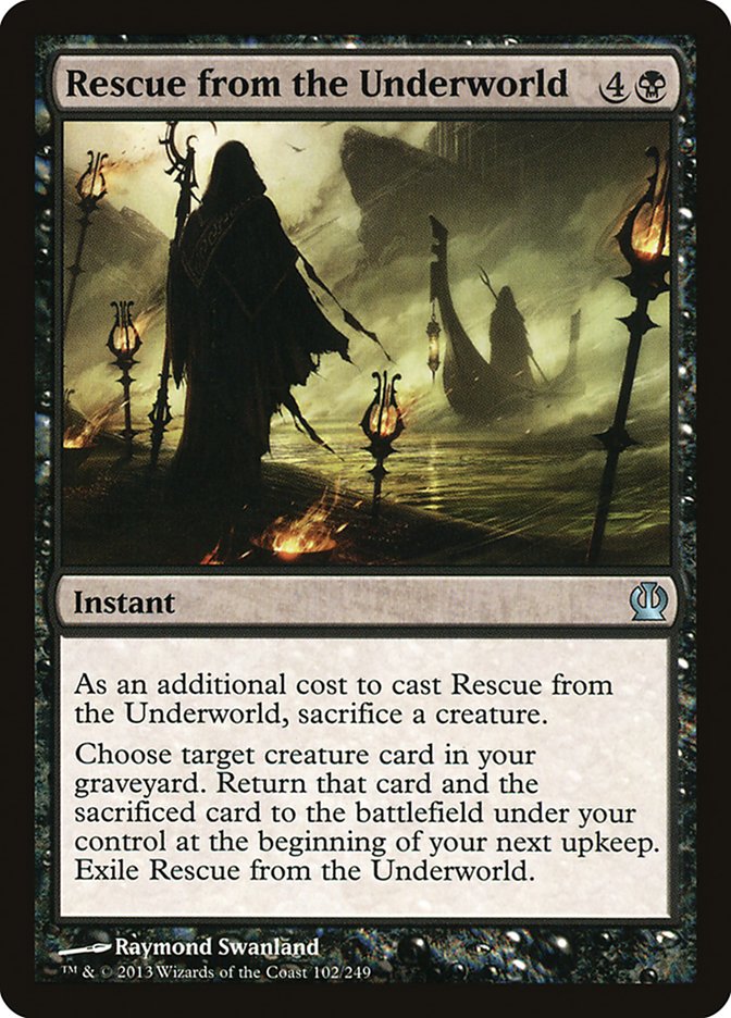 Rescue from the Underworld [Theros] | Card Merchant Takapuna