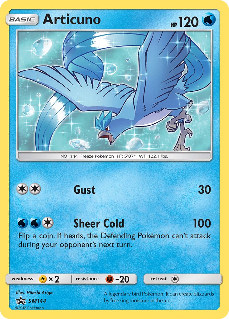 Articuno (SM144) [Sun & Moon: Black Star Promos] | Card Merchant Takapuna