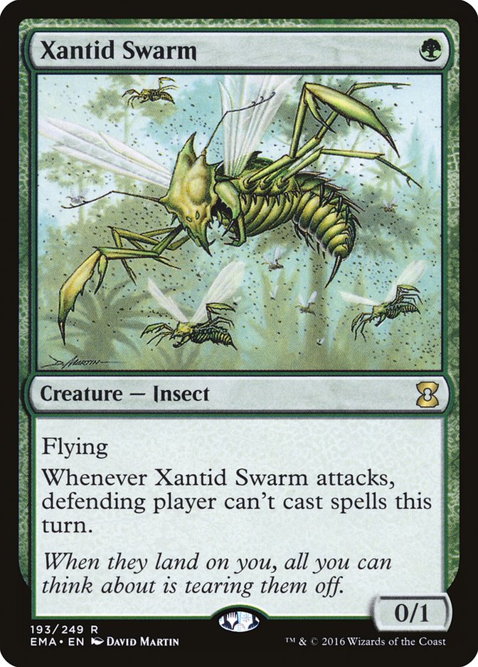 Xantid Swarm [Eternal Masters] | Card Merchant Takapuna