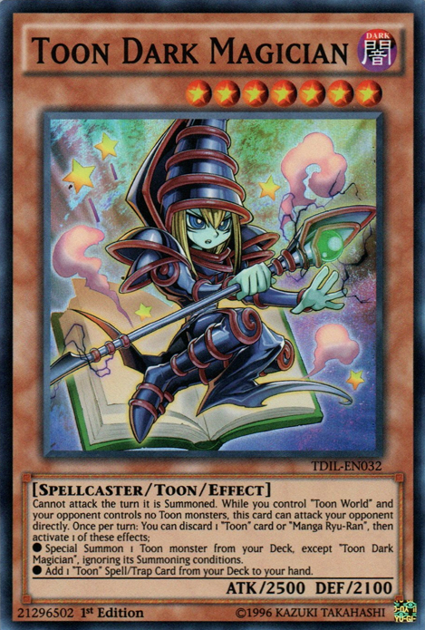 Toon Dark Magician [TDIL-EN032] Super Rare | Card Merchant Takapuna