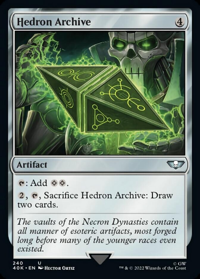 Hedron Archive (Surge Foil) [Warhammer 40,000] | Card Merchant Takapuna