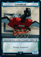 Powerstone // Laserbeak Double-Sided Token [The Brothers' War Tokens] | Card Merchant Takapuna