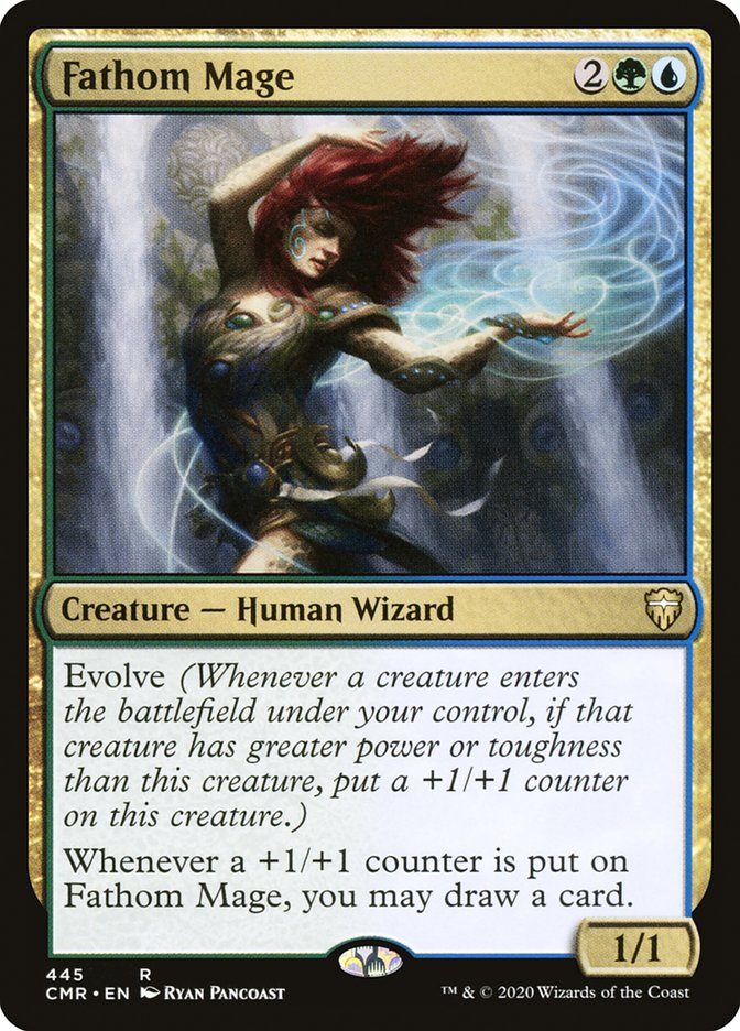 Fathom Mage [Commander Legends] | Card Merchant Takapuna