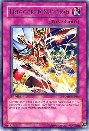 Triggered Summon [FOTB-EN046] Rare | Card Merchant Takapuna