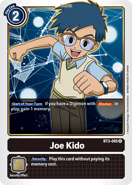 Joe Kido [BT3-095] [Release Special Booster Ver.1.5] | Card Merchant Takapuna