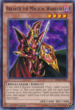 Breaker the Magical Warrior [BP03-EN005] Rare | Card Merchant Takapuna