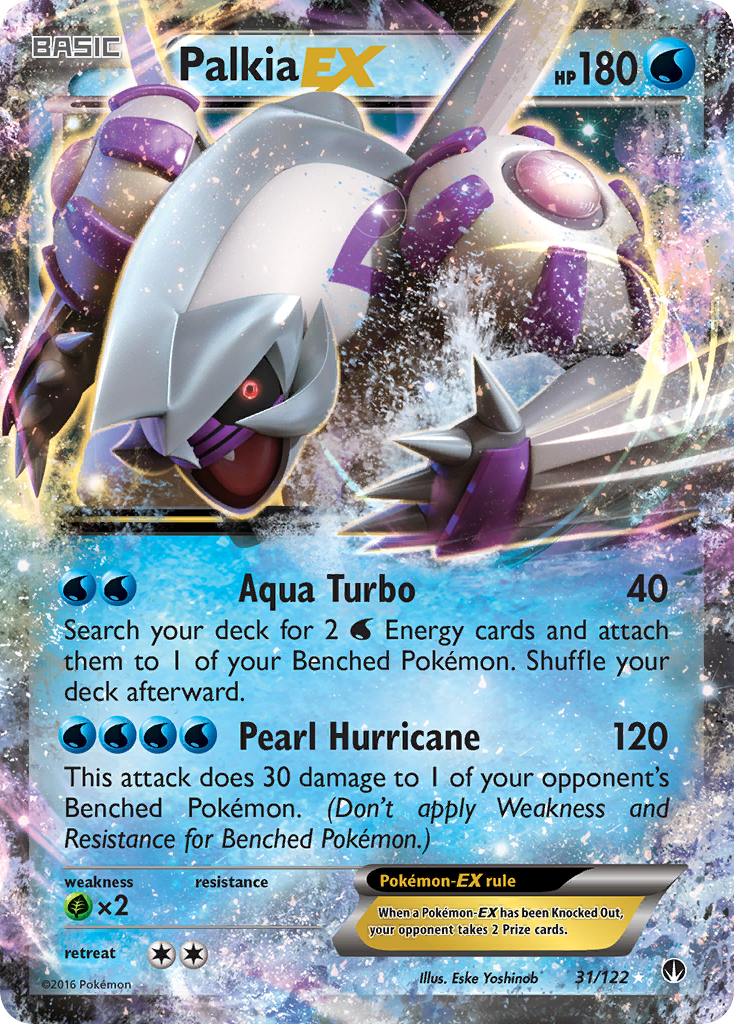 Palkia EX (31/122) [XY: BREAKpoint] | Card Merchant Takapuna