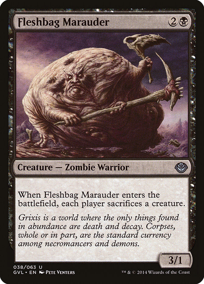 Fleshbag Marauder (Garruk vs. Liliana) [Duel Decks Anthology] | Card Merchant Takapuna