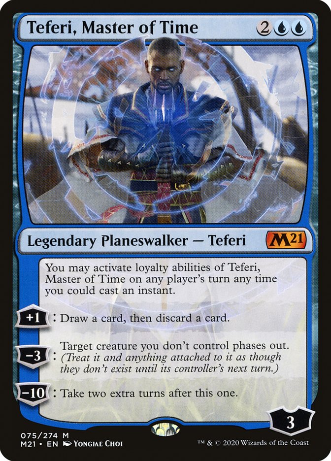 Teferi, Master of Time (075) [Core Set 2021] | Card Merchant Takapuna