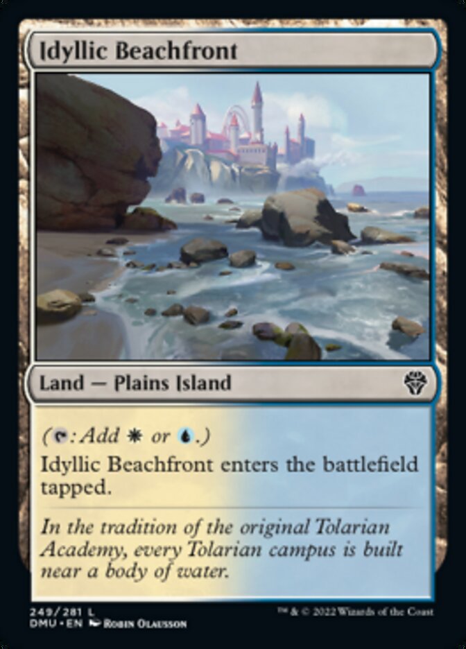 Idyllic Beachfront [Dominaria United] | Card Merchant Takapuna