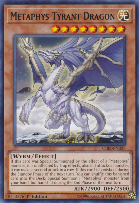 Metaphys Tyrant Dragon [CIBR-EN026] Rare | Card Merchant Takapuna