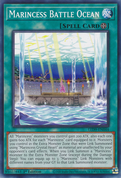 Marincess Battle Ocean [LED9-EN044] Common | Card Merchant Takapuna