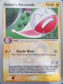 Holon's Electrode (21/113) (Eeveelutions - Jimmy Ballard) [World Championships 2006] | Card Merchant Takapuna