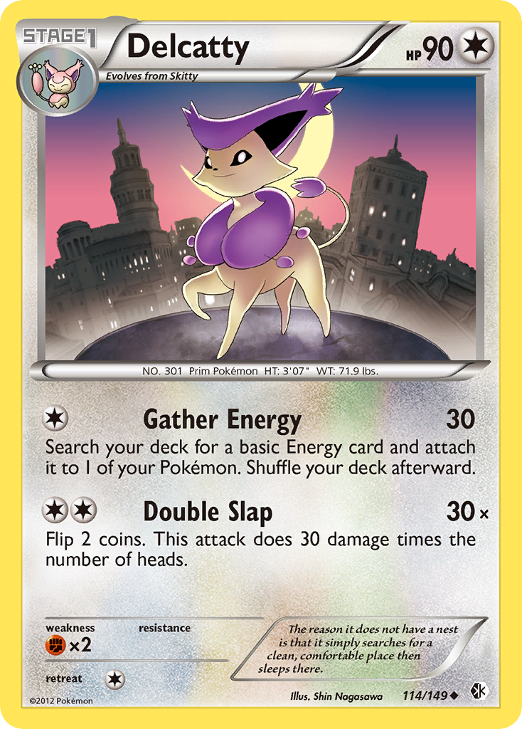 Delcatty (114/149) [Black & White: Boundaries Crossed] | Card Merchant Takapuna