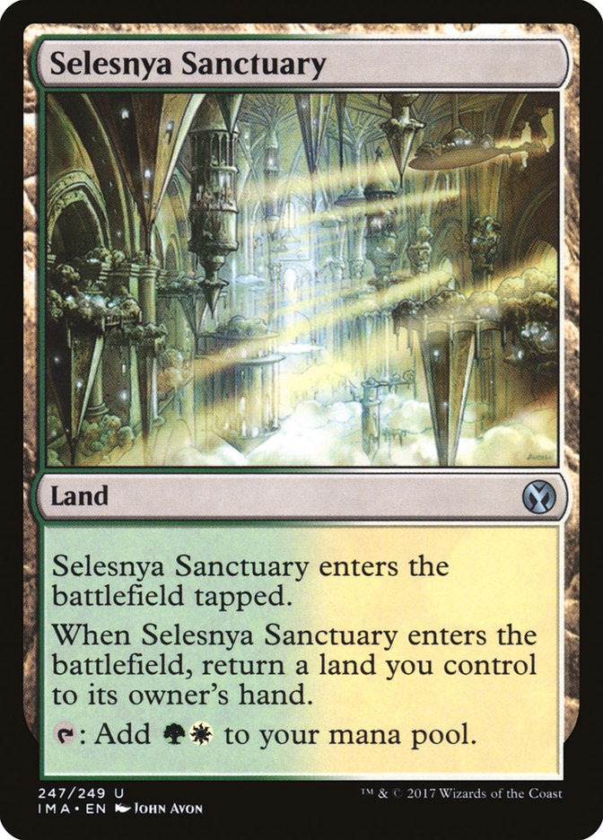 Selesnya Sanctuary [Iconic Masters] | Card Merchant Takapuna