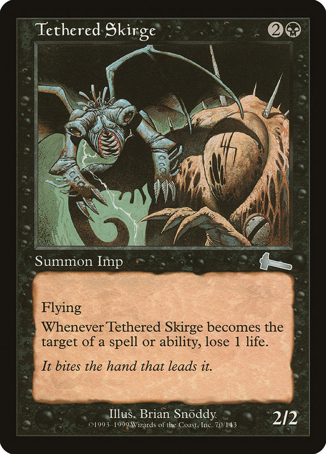 Tethered Skirge [Urza's Legacy] | Card Merchant Takapuna