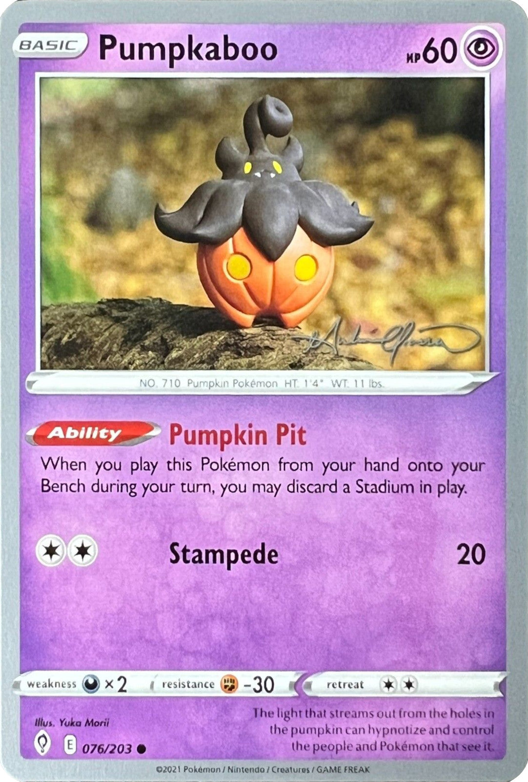 Pumpkaboo (076/203) (The Shape of Mew - Andre Chiasson) [World Championships 2022] | Card Merchant Takapuna