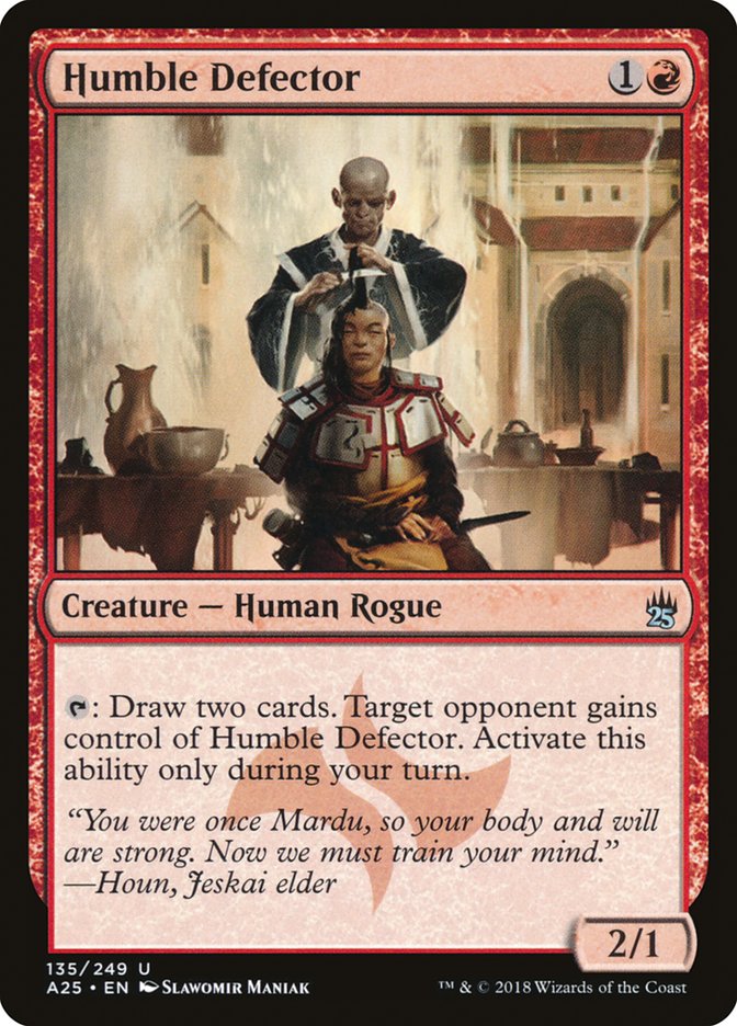 Humble Defector [Masters 25] | Card Merchant Takapuna