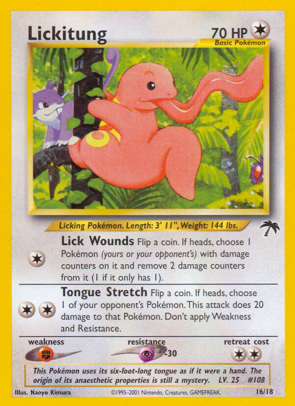 Lickitung (16/18) [Southern Islands] | Card Merchant Takapuna