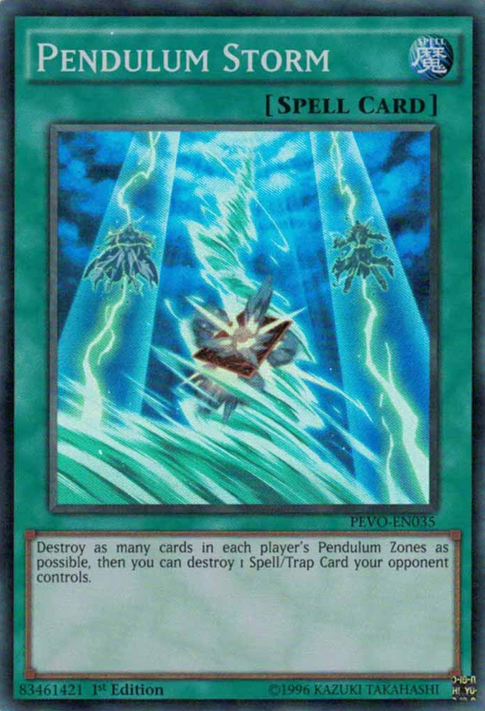 Pendulum Storm [PEVO-EN035] Super Rare | Card Merchant Takapuna