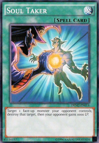 Soul Taker [DEM2-EN016] Common | Card Merchant Takapuna