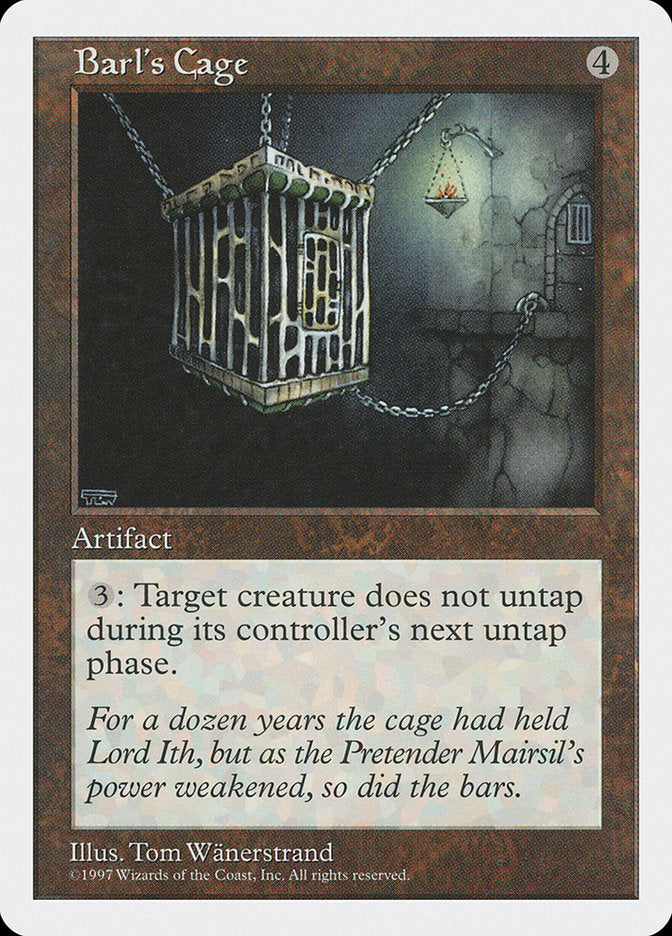 Barl's Cage [Fifth Edition] | Card Merchant Takapuna