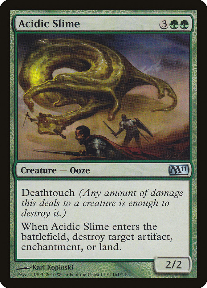 Acidic Slime [Magic 2011] | Card Merchant Takapuna