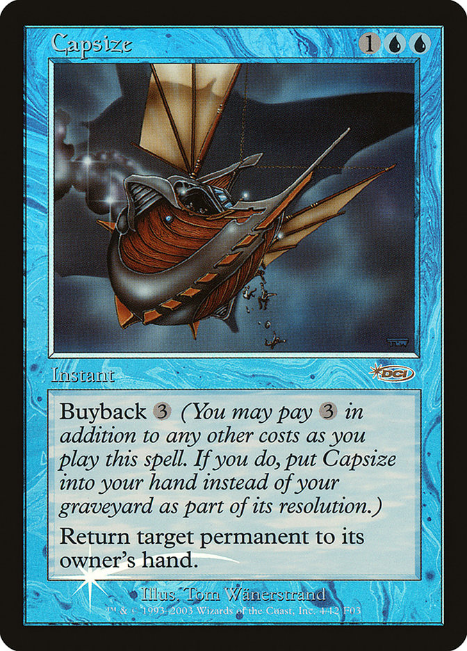 Capsize [Friday Night Magic 2003] | Card Merchant Takapuna