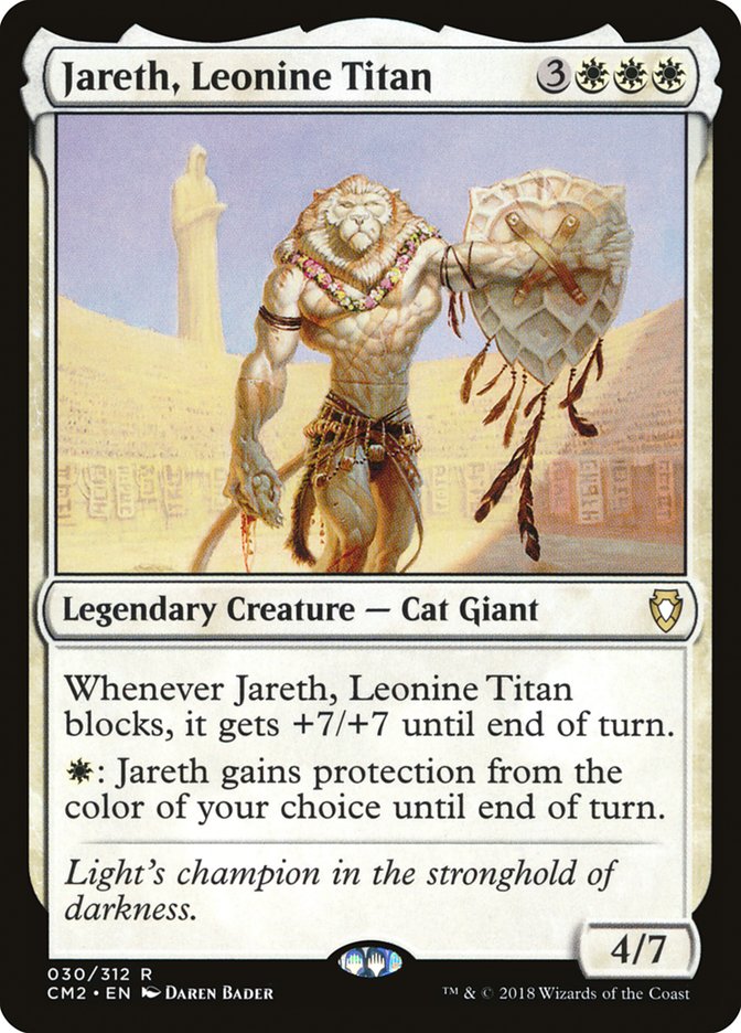 Jareth, Leonine Titan [Commander Anthology Volume II] | Card Merchant Takapuna