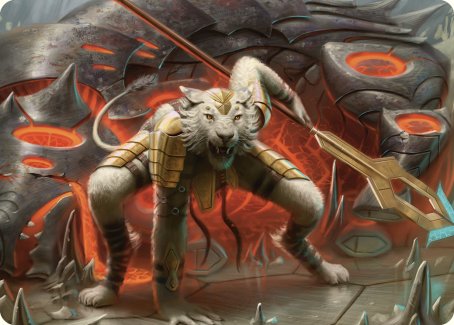 Sunspear Shikari Art Card [Commander Masters Art Series] | Card Merchant Takapuna