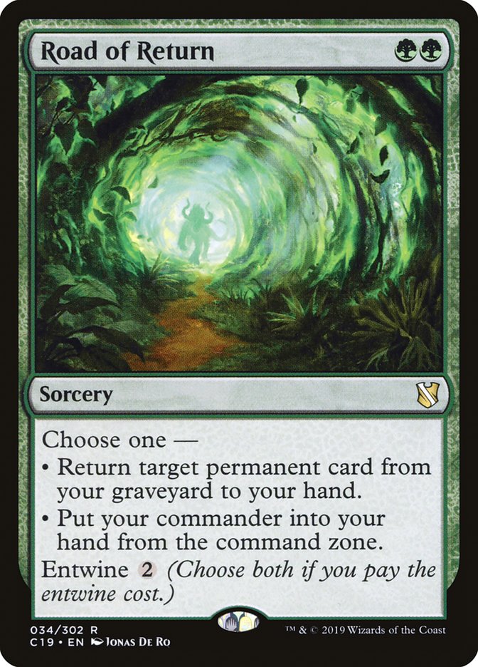 Road of Return [Commander 2019] | Card Merchant Takapuna