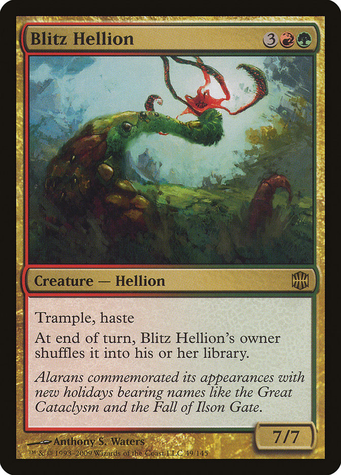 Blitz Hellion [Alara Reborn] | Card Merchant Takapuna