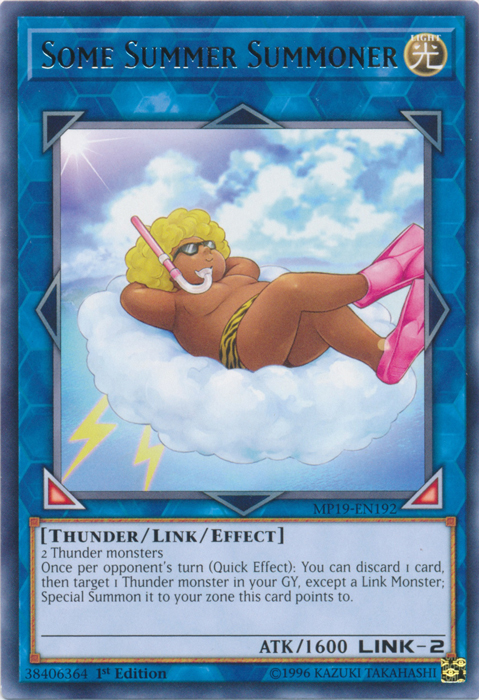 Some Summer Summoner [MP19-EN192] Rare | Card Merchant Takapuna