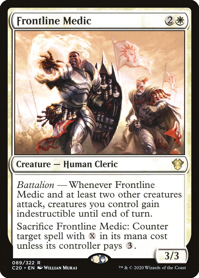 Frontline Medic [Commander 2020] | Card Merchant Takapuna