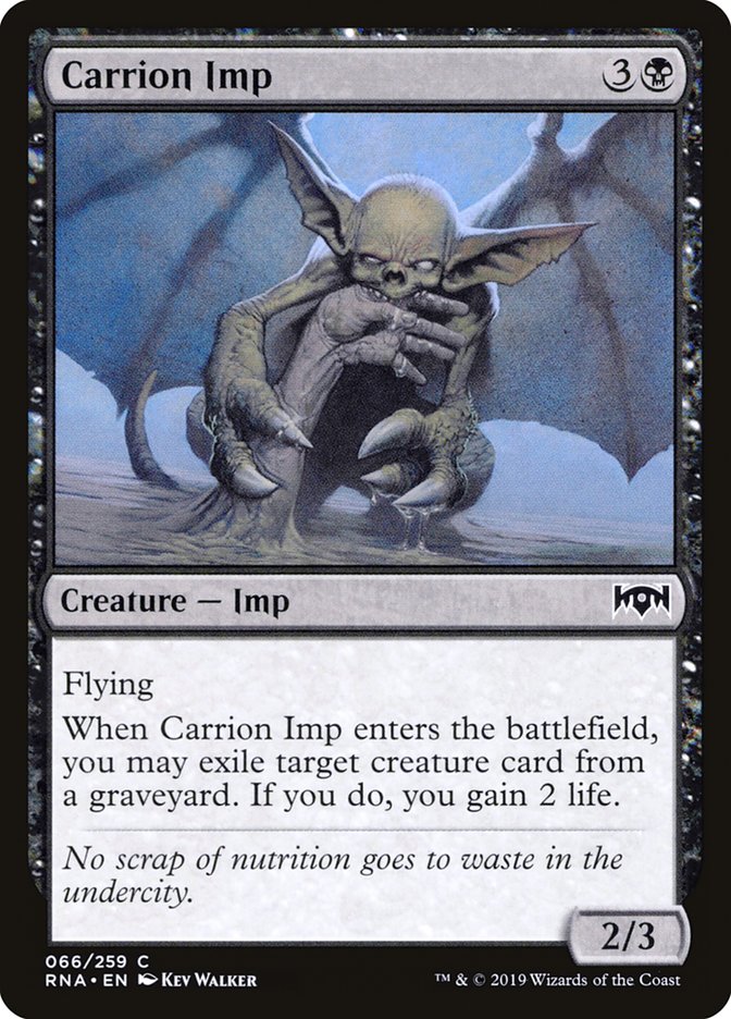 Carrion Imp [Ravnica Allegiance] | Card Merchant Takapuna