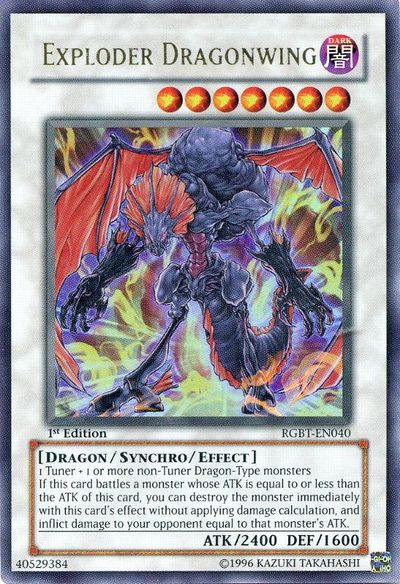 Exploder Dragonwing [RGBT-EN040] Ultra Rare | Card Merchant Takapuna