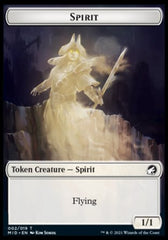 Spirit // Spider Double-Sided Token [Innistrad: Midnight Hunt Tokens] | Card Merchant Takapuna