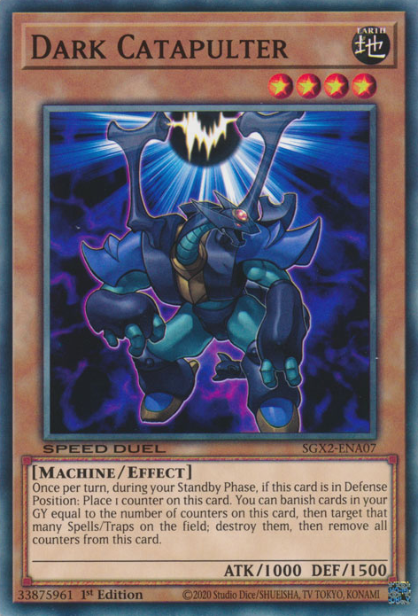 Dark Catapulter [SGX2-ENA07] Common | Card Merchant Takapuna