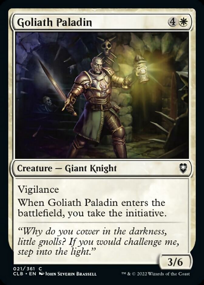 Goliath Paladin [Commander Legends: Battle for Baldur's Gate] | Card Merchant Takapuna