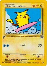 Pikachu (28) (Surfing) [Pikachu World Collection Promos] | Card Merchant Takapuna