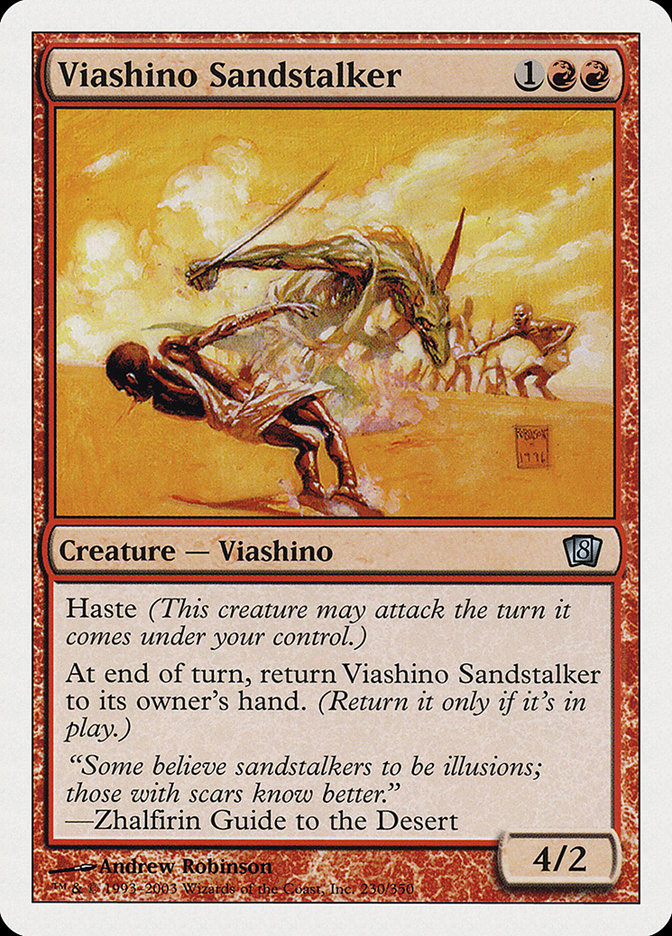 Viashino Sandstalker [Eighth Edition] | Card Merchant Takapuna