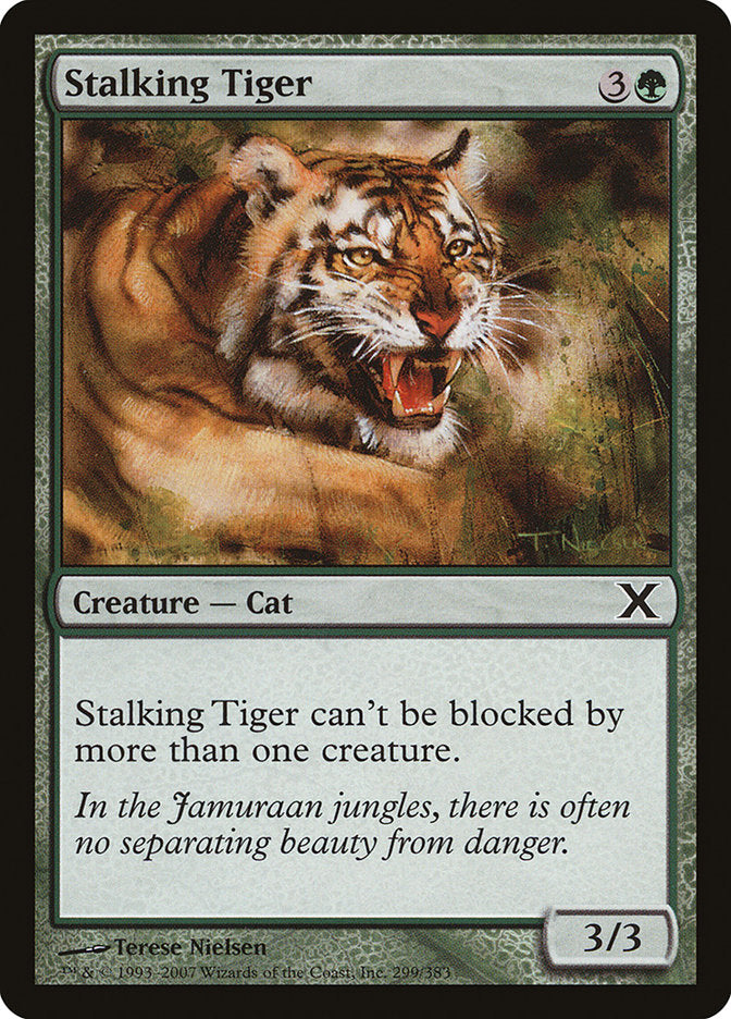 Stalking Tiger [Tenth Edition] | Card Merchant Takapuna