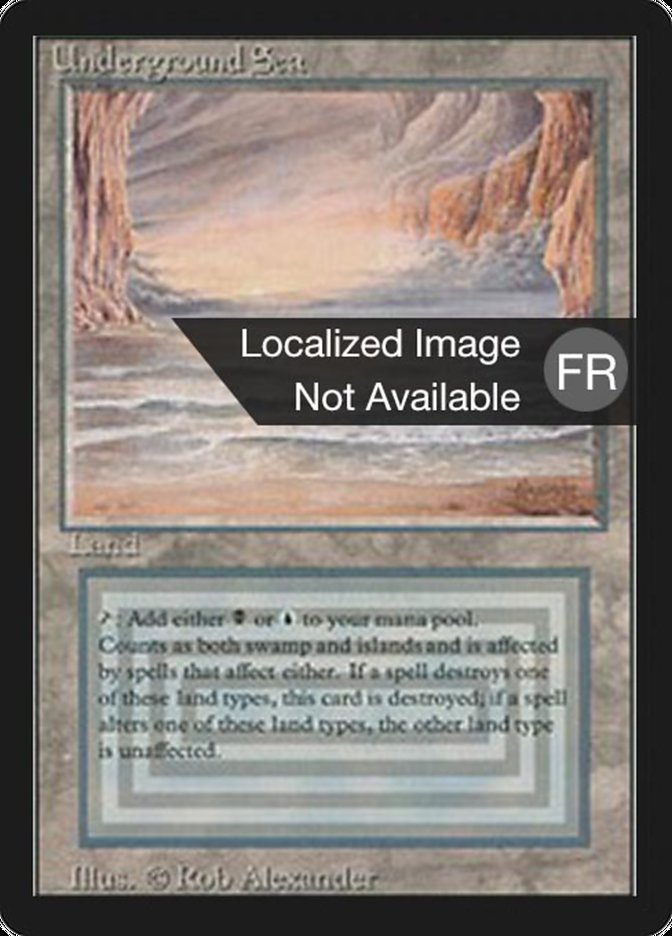 Underground Sea [Foreign Black Border] | Card Merchant Takapuna