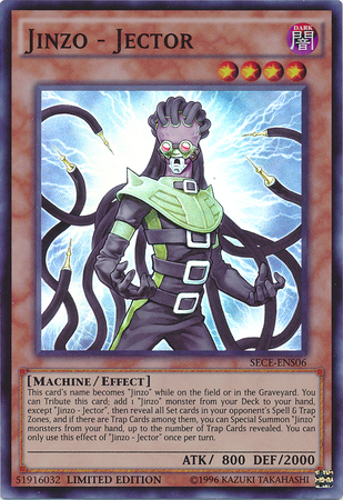 Jinzo - Jector [SECE-ENS06] Super Rare | Card Merchant Takapuna