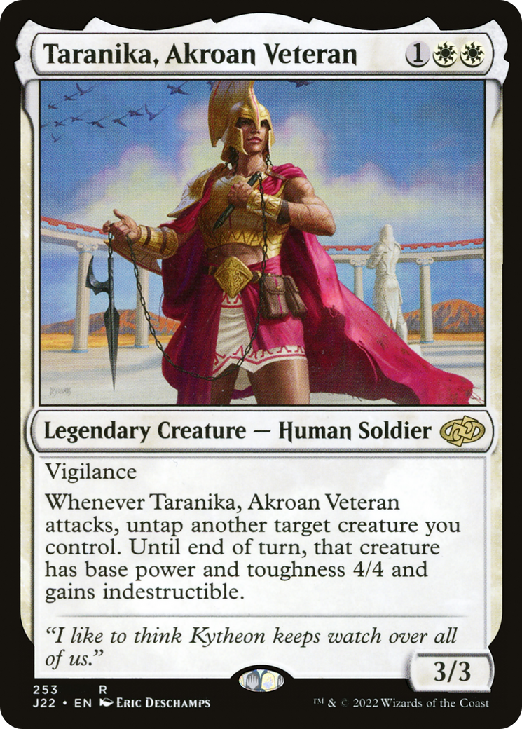 Taranika, Akroan Veteran [Jumpstart 2022] | Card Merchant Takapuna